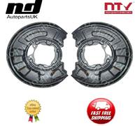 2x Rear L+R Brake Disc Dust Cover Back Plate Shields For Mercedes E-Class W212