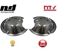 2x Rear Left + Right Brake Disc Dust Cover Back Plate Shield For FORD FIESTA 10-