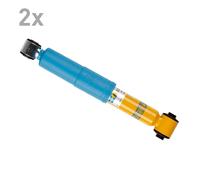 2x rear shocks Bilstein B6 2-24-065191 for PEUGEOT 206 206 Van