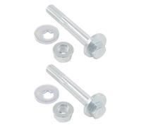 2x Rear Suspension Eccentric Camber Adjustment Bolt Set for B-M-W | for 1 2 3 4 Series E82 E87 F20 F21 F22 F87 F23 E90 E91 E92 F30 F31 G20 G80 G21 G81 F32 F33 X1 E84 X3 F25 G01 X4 F26 X5 X6 Z4