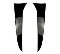 2x Rear Window Side Spoiler Canard Splitter Trim For BMW X1 E84 2009 2010 2011 2012 2013 2014 2015 Diffuser Spoiler