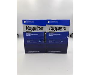 2x REGAINE For Men Extra Strength Scalp Cutaneous Foam (3 x 73ml)