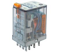 2x Relay: Electromagnetic industrial, 110VAC, 7A, 55.34.8.110.004, Finder