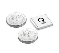 2x Renata 371 SR920SW Watch Batteries 1.55V + Quzo Belgian Chocolate