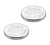 2x Renata Watch Battery - Swiss Made - All Sizes - Silver Oxide Renata Batteries - 315,317,319,321,329,335,337,341,344,346,350,357,361,362,364,366,370,371,373,377,379,381,384,389,390,391,392,393,394,395,396,397 - CR 2450N,1225,1632,1616,1220,1216,2032,1620,2320,2032,2025,2430,2325,2016 (CR1025)
