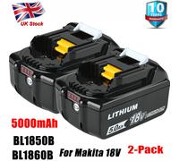 2X Replace Makita 18V BL1850B 5.0Ah BL1860 18V Lithium-ion Battery BL1830 BL1840