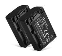 CELLONIC 2x Battery for Camera Compatible with Sony FDR-AX33, HDR-CX250, HDR-CX270, NP-FV70 - (650mAh, 7.4V)
