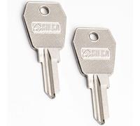 2X Replacement Key for Eurolocks Office Furniture Lock - Cut to Code | Codes G1001-G3000 | Fits Lowe & Fletcher G-series | Filing cabinets, desks, lockers, pedestals | Original key not needed