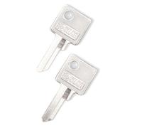 2X Replacement Key for Meroni KingGates Office Furniture Lock - Cut to Code | Codes 1-975 | Fits Meroni, KingGates and Bulo locks | Filing cabinets, desks, lockers, pedestals | Original key not needed