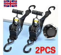 Automatic Retractable Ratchet Strap Heavy Duty Car Trailer Tie Down Strap