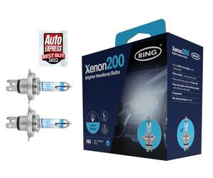 2x RING Xenon 200% Brighter Dipped Headlamp H4 Bulbs for SMART FORTWO 2014>