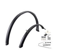 2X Road Bike Fenders Full Cover Mountain Bike Mud Guards Front Rear Mudguards for Bicycle Rain Mountain Road Bike 700C for Cycling(Without 2 Rings)