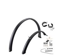 2X Road Bike Fenders Full Cover Mountain Bike Mud Guards Front Rear Mudguards for Bicycle Rain Mountain Road Bike 700C for Cycling(with 2 Rings)