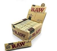 2x Rolling Paper Raw Connoisseur King Size Slim Plus Tips 24 Pieces