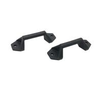 2x Rope Buckle Strap Buckle Rustproof Pannier Tie Down Hooks Side Box Tool Box- Nylon