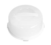 2x Round Plastic Cake Transporter Caddy Round Carrier Storage Cupcake Birthday (2)