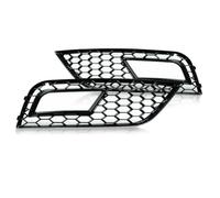 2x RS4 Style Front Fog Light Grilles For A4 B8.5 2013 2014 2015 2016 Car front grille