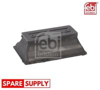 2X RUBBER BUFFER, SUSPENSION FOR MERCEDES-BENZ FEBI BILSTEIN 185829
