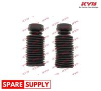 2X RUBBER BUFFER, SUSPENSION FOR NISSAN LARGO KYB 935308 FITS FRONT AXLE