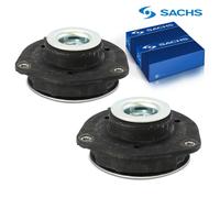 2X SACHS 802 417 Strut Mounts Front For VW Golf 5 6 Passat Scirocco