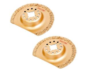 2x Saxton Fein Multimaster Bosch Oscillating Multi tool 63mm Carbide Blades