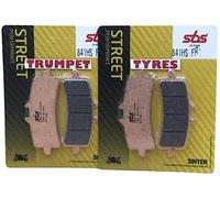 2X SBS Front Street Sintered Performance Brake Pads Set OE Quality 841HS