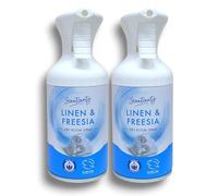 2x Scēntcērity - Aldi | Linen & Freesia Dry Room Spray/Room Mist | Cruelty Free | 250mL Each