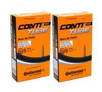 2x Schlauch 18-25/622-630 S42 RACE 28, Black