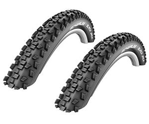 2x Schwalbe Black jack Bicycle tire 26" 26 x 2.25 57-559 breakdown protection B227i