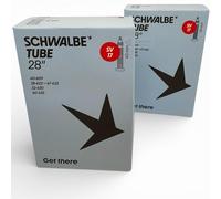 2x Schwalbe SV17 SV 17 Inner Tube 28 x 1.2-1.75 28/47-622 Original Packaging