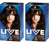 2x Schwarzkopf Live Intense Colour Bitter-Sweet Chocolate 89