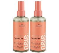 2x Schwarzkopf Osis Hair Body Style and Care Spray - 200 ml Each = 400 Ml
