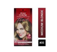 2X Schwarzkopf Poly Color Tint 35 Medium Blonde Hair Dye,