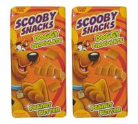 2x Scooby Doo Doggy Peanut Butter Chocolate - Easter Dog Treat - Dog Safe and Friendly Vitamins