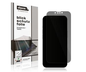 2x Screen Protector for Apple iPhone 14 Privacy Filter 2-Way Protection dipos