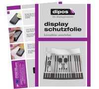 dipos I 2x Screen Protector compatible with DeLonghi Dinamica ECAM 350.35.SB Cup tray cover Protection Films clear