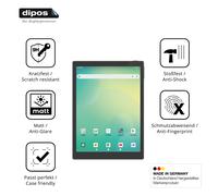 2x Screen Protector for Hannspree Lumo 7.8 matte Flexible Glass 9H dipos