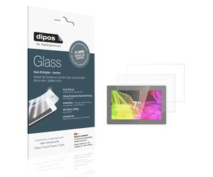 2x Screen Protector for HMI Ultratronik Glass Touch Front 7 Zoll matte Flexible