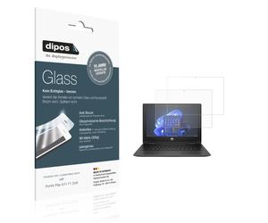 2x Screen Protector for HP Fortis Flip G1i 11 Zoll matte Flexible Glass 9H dipos