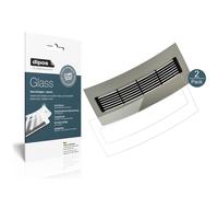 dipos I 2x Screen Protector compatible with Jura J9.4 Cup tray cover Flexible Glass 9H Display Protection