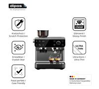 dipos 2x Clear Screen Protector for WMF Espresso Pro | Ultra-Thin, HD Clear, Protection Film, Perfect Fit, Anti-Scratch, Bubble-Free, Case-Friendly, Fingerprint Compatible