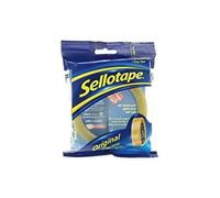 2x Sellotape 1629135 24mm x 50m Original Golden Tape
