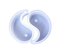 2X/Set 3D-Tai Chi Silicone Mold Resin for Making Soap Fondant Home Decorations