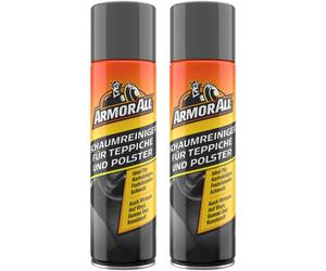 2x Set Armor All Foam-Cleaner 500ml Upholstery-Cleaner Carpet-Cleaner Car