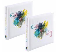 2x Set Hama Photo Album Baptism Communion Confirmation Foto-Buch 50x Pages 100x