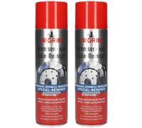 2x Set Nigrin Brake Cleaner Spray Parts Degreaser Motor Car Vehicle