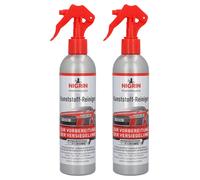 2x Set Nigrin Performance Plastic Cleaner Spray Cleaner Tiefen-Pflege Car
