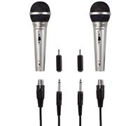 2X Set Thomson Dynamic Microphone 3M Cable Micro XLR Jack Karaoke Party DJ