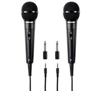 2X Set Thomson Dynamic Microphone With 2.5M Cable Jack Party DJ Mix Karaoke