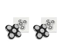 2X Shaver Replacement Head Fit for Remington Balder Pro Head Shaver XR7000,XR1500,XR1501 Electric Razor for Bald Men
